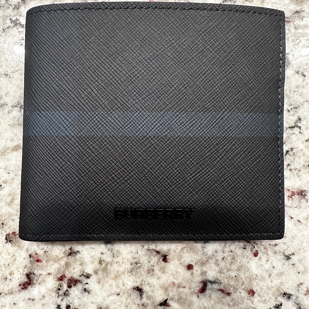 Burberry Gray Stripe Walley